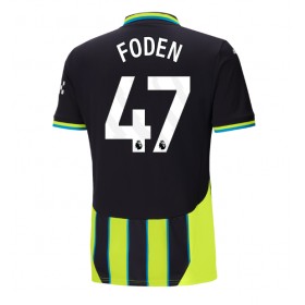 Manchester City Phil Foden #47 Borte skjorte 2024-25 Kortermet